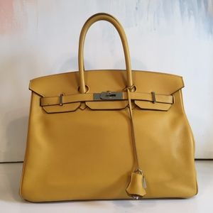 Hermès Birkin 35 Soleil Clemence